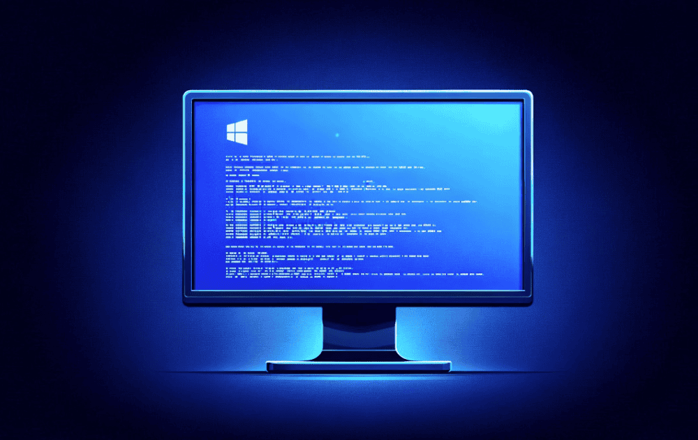 blue screen of death