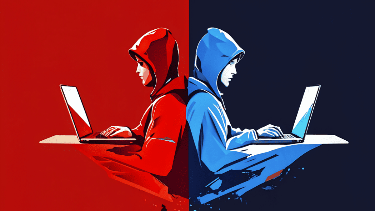 red team vs. blue team in cybersecurity